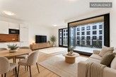 Pronájem 1+kk  (44 m²) s lodžií a garážovým stáním, Vivus Žižkov, Praha 3