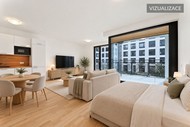 Pronájem 1+kk (44 m²) s lodžií a garážovým …